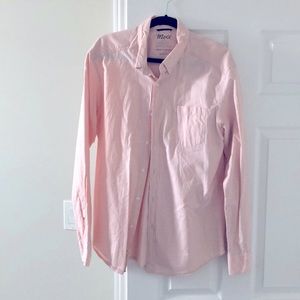 Mens salmon large shirt